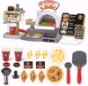 صورة 255/مجموعة لعب مقهى الأطفال من دي أو، مجموعة لعب ماكينة القهوة، مجموعة لعب البيتزا مع ماكينة تسجيل المدفوعات النقدية، لعبة، ملحقات المطبخ، هدايا للأولاد والبنات