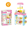 Picture of 281/Pretend Play Supermarket Set Light Plastic Ice Cream Shop Wholesale with Colorful Box for Packaging