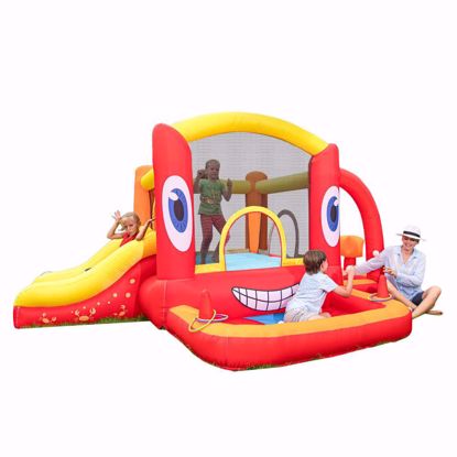 Picture of Dr. DOLPHIN CRAB BOUNCE HOUSE WITH SLIDE  Product Dimensions: ‎(395 x 295 x 195 cm)