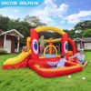 Picture of Dr. DOLPHIN CRAB BOUNCE HOUSE WITH SLIDE  Product Dimensions: ‎(395 x 295 x 195 cm)