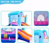 Picture of Dr. DOLPHIN ELEPHANT BOUNCE HOUSE WITH SLIDE Product Dimensions: ‎(310 x 270 x 185 cm)