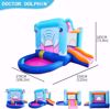 Picture of Dr. DOLPHIN ELEPHANT BOUNCE HOUSE WITH SLIDE Product Dimensions: ‎(310 x 270 x 185 cm)