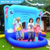 Picture of Dr. DOLPHIN ELEPHANT BOUNCE HOUSE WITH SLIDE Product Dimensions: ‎(310 x 270 x 185 cm)