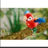 Picture of  Interactive mascot happy yappers cheerful chatterboxes parrot red 