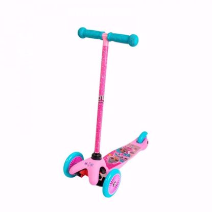 صورة 296/سكوتر لول 3 عجلات - أزرق و وردي