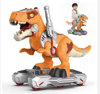 Picture of 303/Velo Dinosaur Scooter, Balance Dinosaur Ride-On Electric Walking Car, Dinosaur Spray Ride-On Roller Cart with Light and Music, Cool for Kids