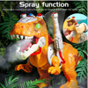 Picture of 303/Velo Dinosaur Scooter, Balance Dinosaur Ride-On Electric Walking Car, Dinosaur Spray Ride-On Roller Cart with Light and Music, Cool for Kids