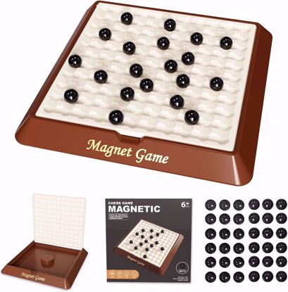 Picture of 355/Magnetic Chess Set, Magnetic Games for Adults and Children with Storage Board, Magnetic Board Game for Family Game Night