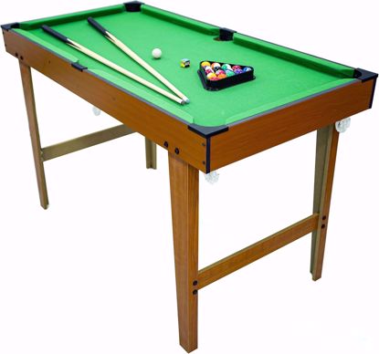 Picture of SKY LAND 48-Inch Tabletop Billiards Set - Portable Pool Table Game for Kids and Adults - Includes 2 Cue Sticks, Chalk, Full Set of Balls - Perfect for Home,...
