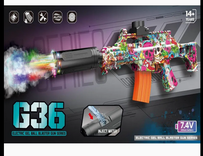 Picture of 369/Best Selling EVA Foam Blow Gun - Soft and Safe Dart Toy for Kids, Outdoor Shooting Toy, Gift for Children