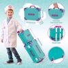Picture of deAO Doctor Kit for Kids Pretend Play Set Doctor Ki Doctor Medical Mobile Station Table Set Suitcase with Other Accessories, Fun Role Play...