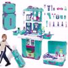 Picture of deAO Doctor Kit for Kids Pretend Play Set Doctor Ki Doctor Medical Mobile Station Table Set Suitcase with Other Accessories, Fun Role Play...