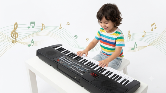 Picture of 466/Electronic Keyboard Piano - 61 Keys