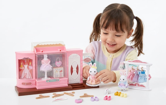 صورة 471/دمى الأرانب العائلية من مجموعة Casinha Feliz Boutique