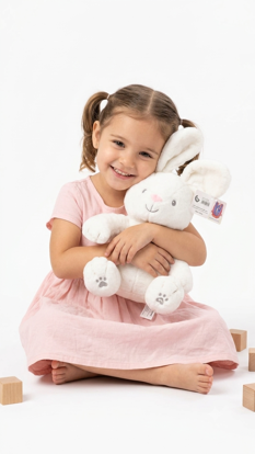 Picture of  Interactive Peek-a-Boo Musical Bunny Plush